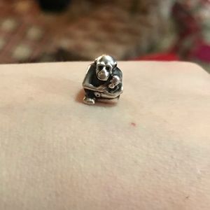 RETIRED Pandora Chimp Charm